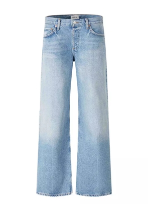 AGOLDE faded cotton jeans - Blue