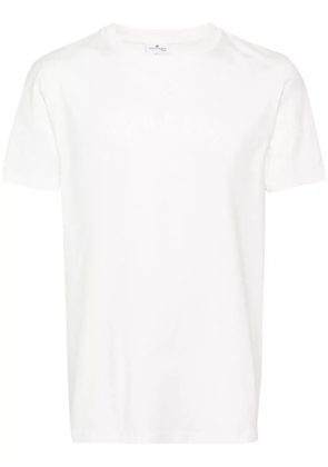 Courrèges logo-print cotton T-shirt - White