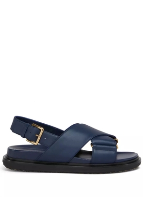 Marni leather sandals - Blue