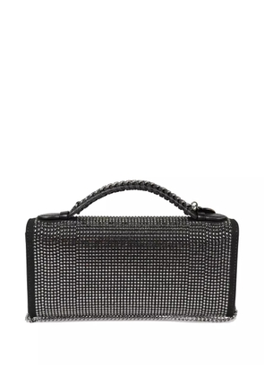 Stella McCartney crystal-embellished chain-handle clutch - Black
