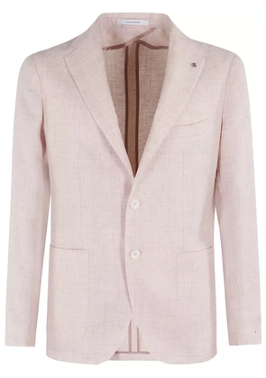 Tagliatore linen blazer - Pink