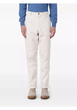 Brunello Cucinelli cotton trousers - White