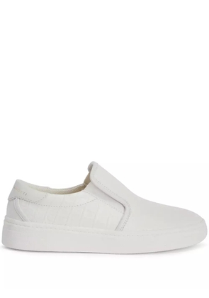Giuseppe Zanotti Gz94 slip-on leather sneakers - White