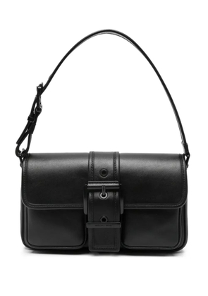 Michael Michael Kors Colby buckle flap shoulder bag - Black
