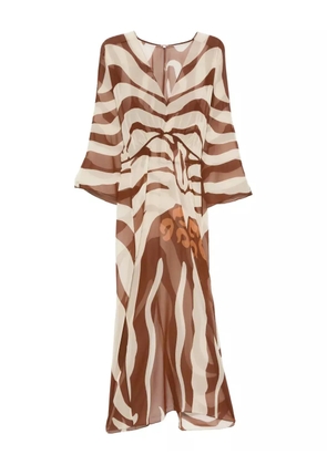 Johanna Ortiz Spiritual Healers maxi dress - Neutrals