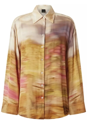 PINKO printed shirt - Brown