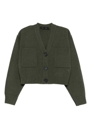 Proenza Schouler Sofia buttoned pocket cardigan - Green
