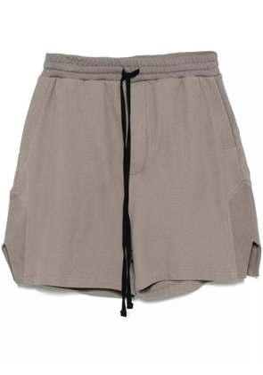 Thom Krom waffle-effect track shorts - Grey