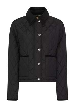 Burberry diamond-quilted jacket - Black