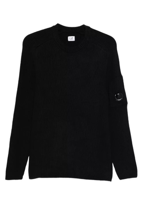 C.P. Company Lens-detail jumper - Black
