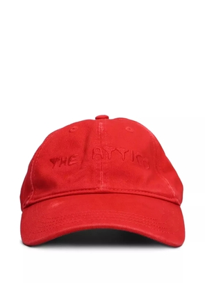 The Attico cotton cap - Red