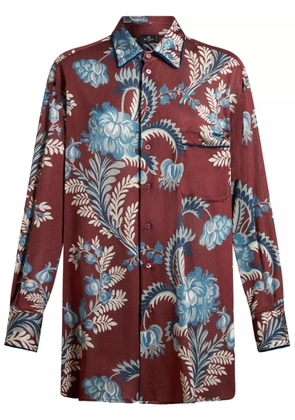 ETRO floral-print shirt - Red