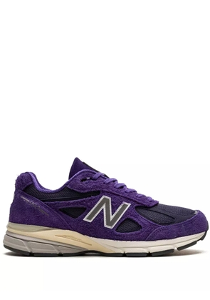 New Balance 990v4 suede 'Purple' sneakers