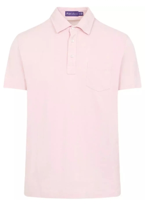 Ralph Lauren Purple Label piqué-weave polo shirt - Pink