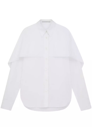 Stella McCartney cape organic cotton shirt - White