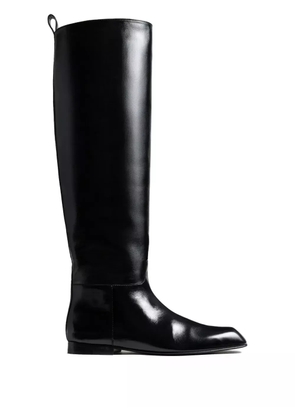 KHAITE Colt knee high boots - Black