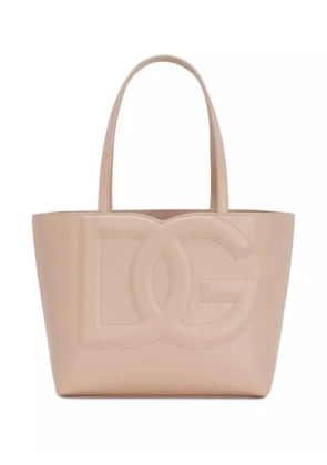 Dolce & Gabbana small DG Logo tote bag - Neutrals