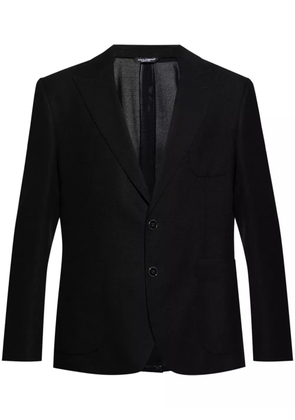 Dolce & Gabbana wool single-breasted blazer - Black