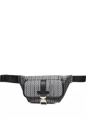 Michael Kors monogram-pattern belt bag - Black