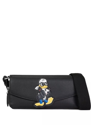 Karl Lagerfeld x Disney Donald Duck-appliqué crossbody bag - Black