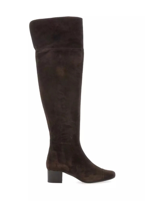 Carel Paris Brigitte suede knee-high boots - Brown