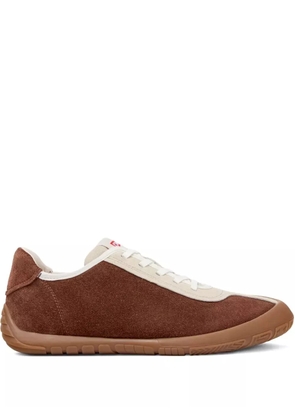 Camper Peu Path Twins suede-panel sneakers - Brown