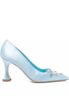 Manolo Blahnik 90mm Polypemahi pumps - Blue