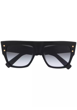 Balmain Eyewear B-II square frame sunglasses - Black