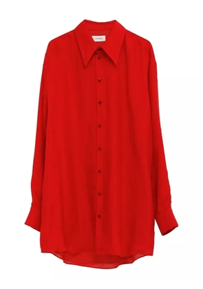 LEMAIRE buttoned blouse - Red