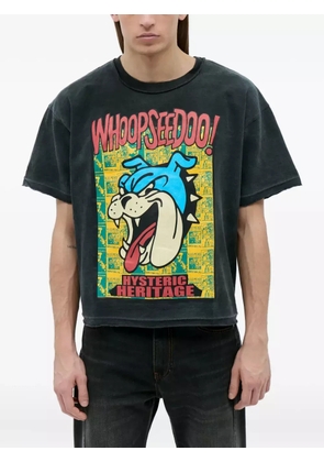 Hysteric Glamour Bulldog T-shirt - Black