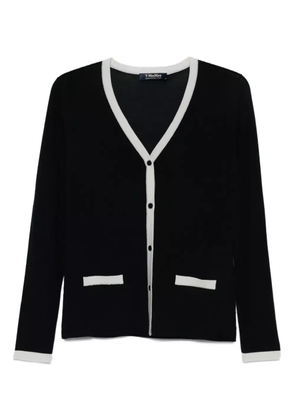 Max Mara Kenya buttoned-up wool cardigan - Blue