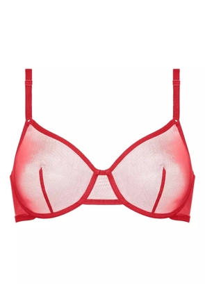 ERES Eden Tonique mesh full-cup bra - Red