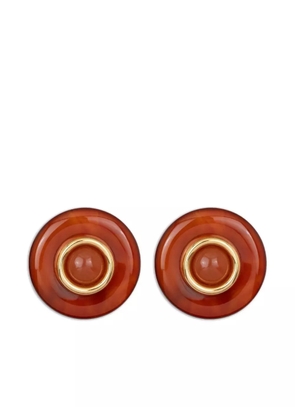 Jennifer Behr Devon plated earrings - Red