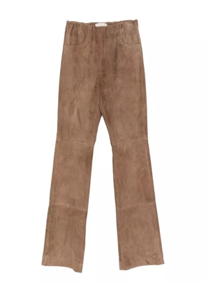 Via Masini 80 panelled trousers - Brown