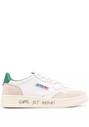 Autry Medalist leather sneakers - White