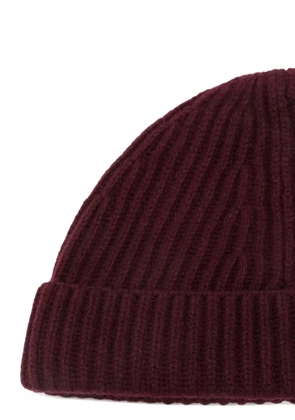 AMARÁNTO ribbed hat - Red