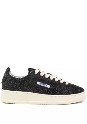 Autry Dallas Low glittered sneakers - Black