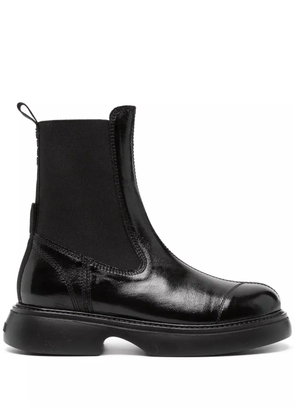 GANNI 30mm Chealsea boots - Black
