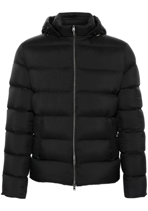 Herno logo plaque jacket - Black