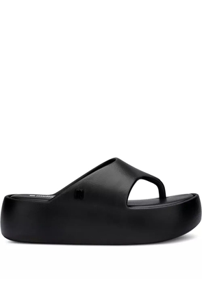 Melissa platform slides - Black