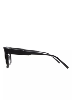 Kuboraum K5 geometric-frame glasses - Black