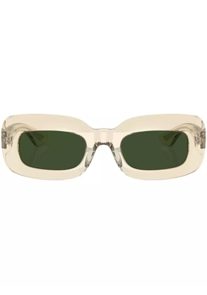 Oliver Peoples 1966C rectangle-frame sunglasses - Neutrals