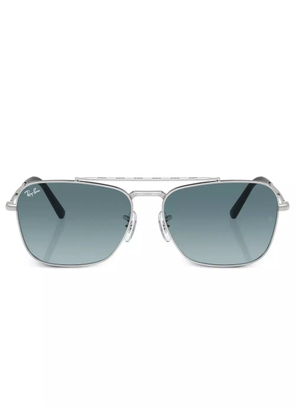 Ray-Ban New Caravan square-frame sunglasses - Silver