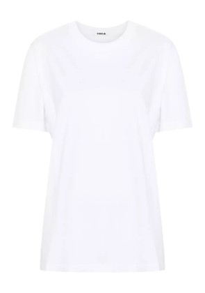 TEKLA crew-neck organic cotton T-shirt - White