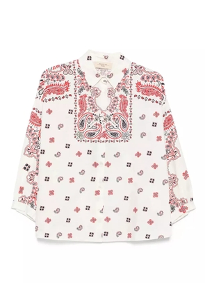 Weekend Max Mara paisley-print cotton shirt - Neutrals