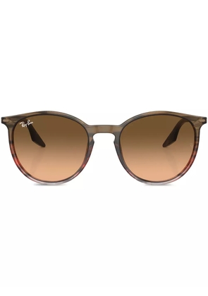 Ray-Ban RB2204 oval-frame sunglasses - Brown