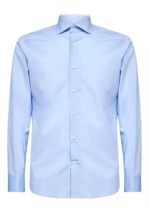 D4.0 buttoned long-sleeve shirt - Blue
