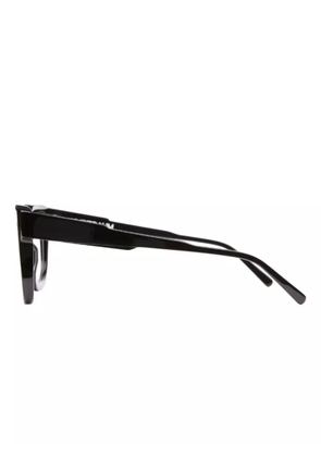 Kuboraum square-frame glasses - Black