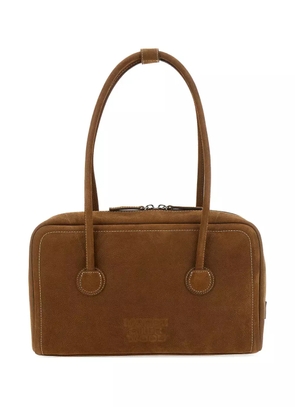 Marge Sherwood top-handles leather tote bag - Brown