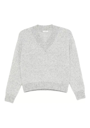 Peserico V-neck sweater - Grey